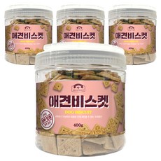 벨버드 애견 비스켓, 피부 모질, 400g, 4개
