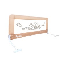 YODA 優的寶貝 LINE FRIENDS 兒童床邊護欄, 適用於多種床型, 精美彩盒包裝, 陽光米