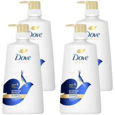 도브 인텐스 리페어 샴푸, 680ml, 4개