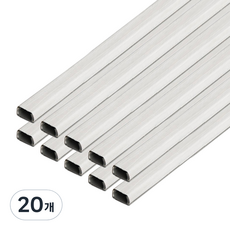 壁紙圖案壓花電線整理小物, 白牆面款, 20個