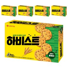 LOTTE 樂天 Harvest 原味, 300g, 5個
