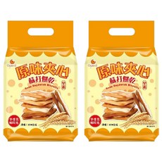 Chiao-E 巧益 原味夾心蘇打餅乾, 270g, 2包