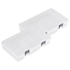 카파맥스 클리어 멀티박스 소 1단, 화이트, 2개