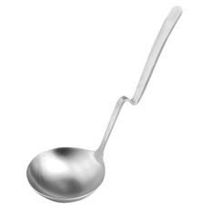 Chieh Pao 潔豹 304不銹鋼 大和扣扣小湯杓, 銀色, 1支