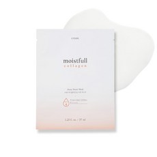 에뛰드 수분 가득 콜라겐 딥 시트 마스크 37ml, 1개입, 1개