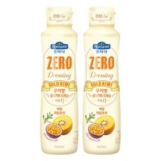 폰타나 저당 저칼로리 무지방 골드키위 드레싱, 230g, 2개
