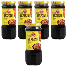 OTTOGI 不倒翁 韓式醬烤豬排醬, 240g, 5罐