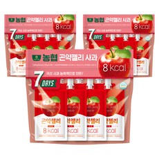 농협식품 곤약젤리 사과, 150g, 21개