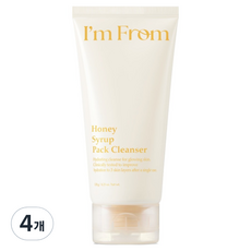 I'm from 蜂蜜糖漿包裝洗面乳, 4個, 120g