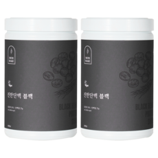 맘메이크 진한단백 블랙, 500g, 2개