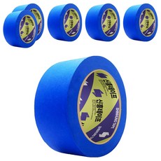 Shin Hung 遮蔽膠帶 藍色 48mm x 40m, 6個