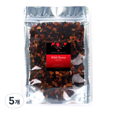 아름드레 블렌딩 허브차 와일드체리, 1개입, 5개, 60g