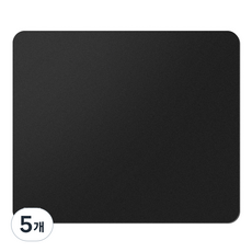 코시 게이밍 마우스 패드 MP975, 블랙, 5개