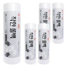 롯데이라이프 착한 롤백 30cm x 40cm, 대(L), 500개입, 5개