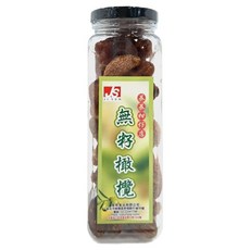 JI SUN 智珗食品 無籽橄欖 清香爽口味道甘甜 不沾手, 300g, 1罐