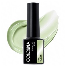 Colorpia 一步驟糖漿凝膠指甲油, 1個, S060 幸運草, 6g