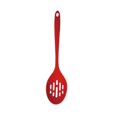 SiliPot 廚具鉑金矽膠漏勺, 時尚紅, 1支