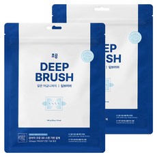 조공 딥브러쉬 덴탈껌 강아지 전용, 산양유, 140g, 2개