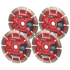 Ezarc Tools 鑽石石材用切割片 8075125, 4個