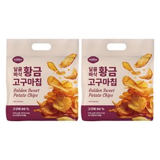 로마나 황금 고구마칩, 320g, 2개