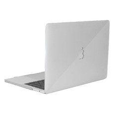 Winnies 水晶Logo鏤空MacBook保護殼 M1 M2 M3 A2442 A2779 A2992 A2918 WZHMC-0011C, 1個, 透明