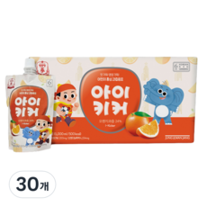 正官庄 紅蔘飲料 柳橙口味, 100ml, 30包