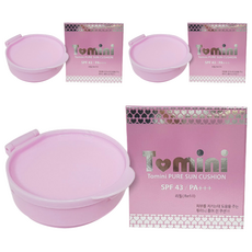 Tomini 純淨防曬氣墊補充蕊 SPF43 PA+++, 3個