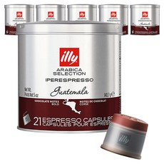 일리 아라비카 셀렉션 과테말라 캡슐커피, 6.7g, 21개입, 6개