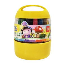 deLi 得力 油蠟筆, 24色, 1組