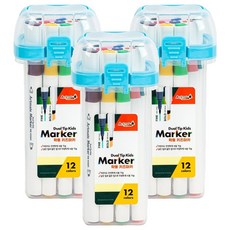 Artmate 兒童文具馬克筆12色組, 3套, 12色