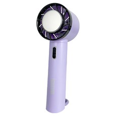 igrass 制冷式強力靜音 便攜式USB充電風扇 200g IGS054 羅蘭紫, 羅籃紫, 1個