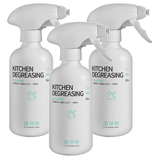 CLEANOLOGI 潔淨學 廚房去油慕斯 - 廚房清潔、輕鬆去油、不傷手, 300ml, 3瓶