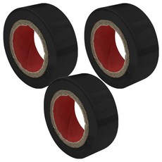 월드크린 컬러 PVC 전기테이프 검정, 3개