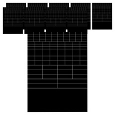 스티커 A4 고무자석, 10개