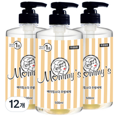 마미스 베이킹소다 주방세제, 500ml, 12개