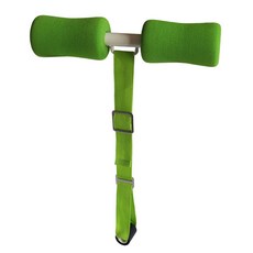 仰臥起坐輔助訓練器 適用固定於床墊, 綠色