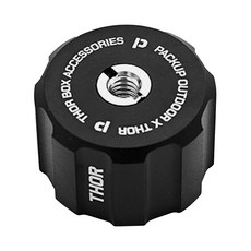 THOR 燈桿座 TH-02 MOUND 墩 Ø27.5xH20 mm 1/4" & 3/8" 英吋, 1個, BLACK