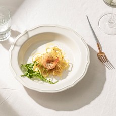 ssueim CLASSIC系列義大利麵碗 L號, 白色, 2個