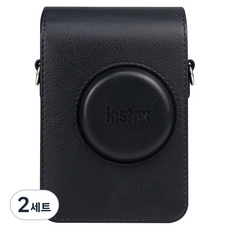 FUJIFILM 富士 instax Mini Evo 直立式保護殼 黑色, 2套, Instax Mini EVO 保護殼