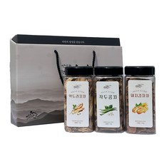 Leegojang food 3款低溫烘焙茶禮盒, 1組, 桔梗茶+豆茶+薑茶