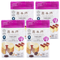嘉禾牌低筋粉心麵粉 1kg, 4包
