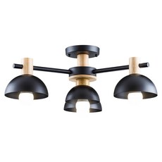 Honey Comb 北歐風半吸頂燈三燈，簡約時尚，適用於客廳臥室，營造溫馨舒適氛圍, BL51695