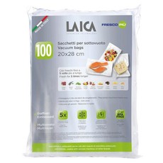 LAICA 萊卡 網紋式真空包裝袋 袋型 28 x 20cm, VT35012, 100個