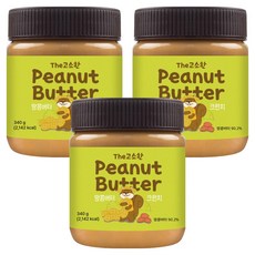 EN FOOD 粗粒花生醬, 3罐, 340g