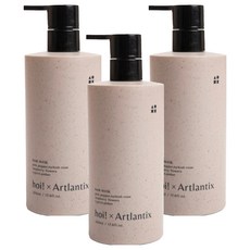 hoi 好好生活 x 日京山風-香氛瞬效護髮膜 意氣之風, 500ml, 適用於開叉與受損髮質, 3瓶