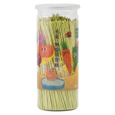 麥個麵子 元氣無鹽寶寶麵 菠菜, 250g, 1瓶