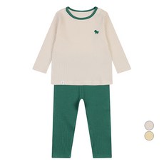 에뜨와 아동용 티로 슬림 내의 상하의 세트