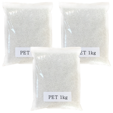 Sobaeksa PP 顆粒 1kg, 3個, 透明
