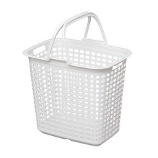 IRIS OHYAMA 愛麗思歐雅瑪 洗衣籃 LB-L L號, 白色, 1個