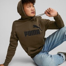PUMA 男款連帽長袖T恤